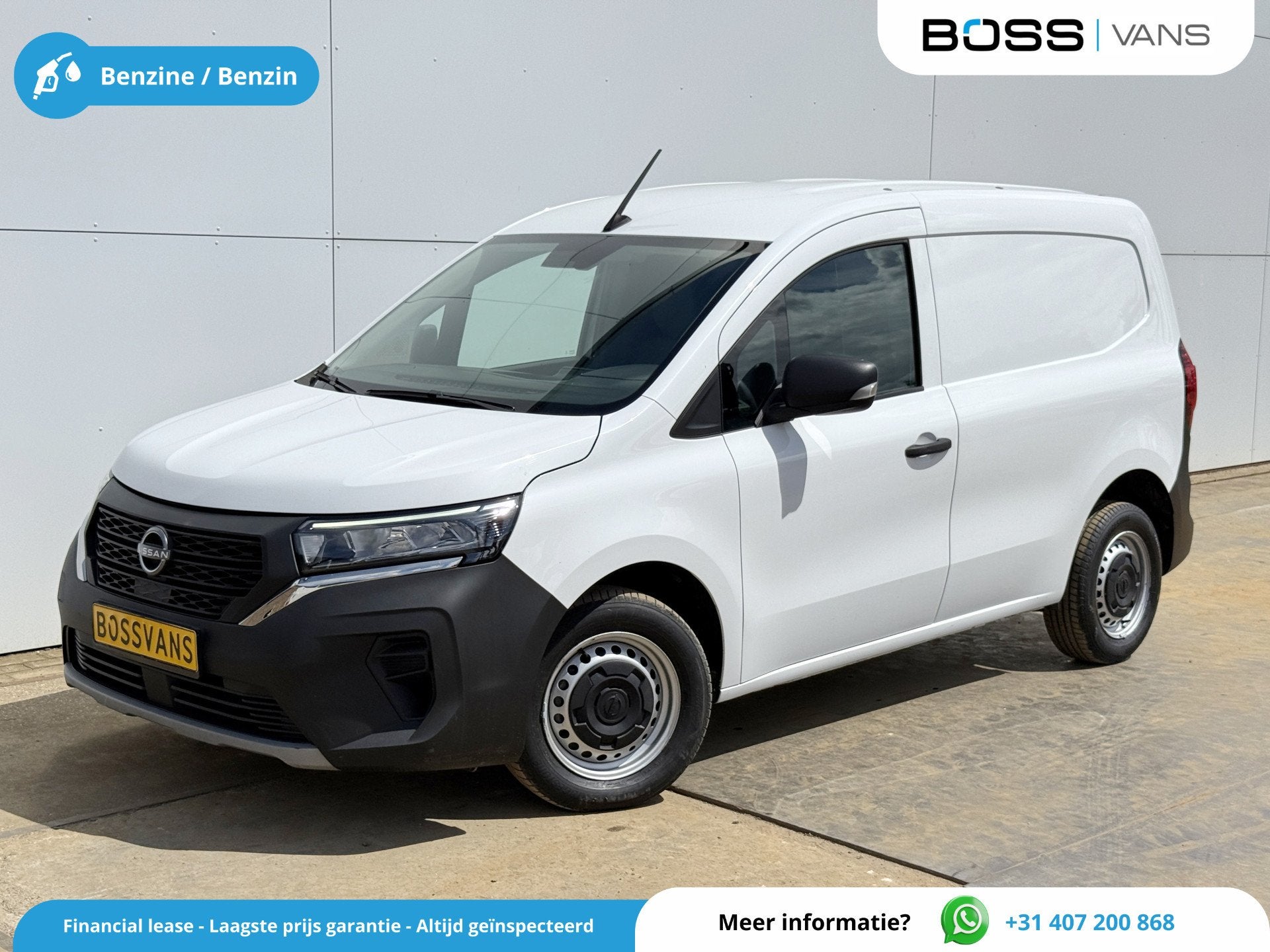 Nissan Townstar 1.3 130PK *Benzine* L1H1 LED Airco Carkit Bl, 1332 cm³, Achat, Entreprise, 3 places