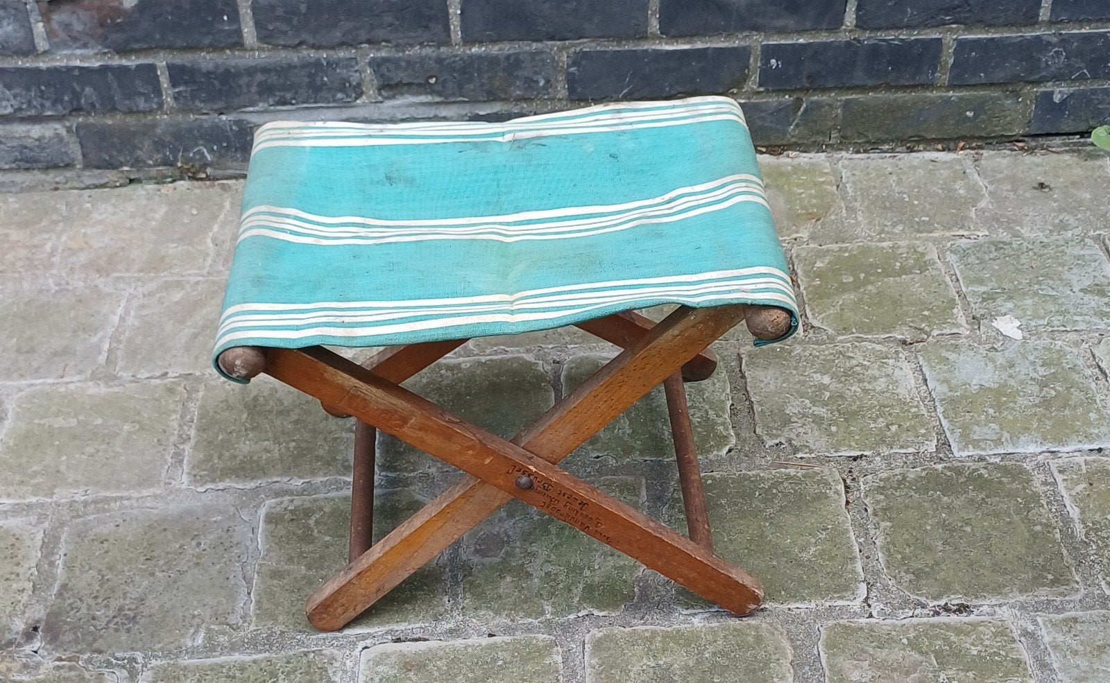 Vintage bankje, Huis en Inrichting, Ophalen of Verzenden, Gebruikt