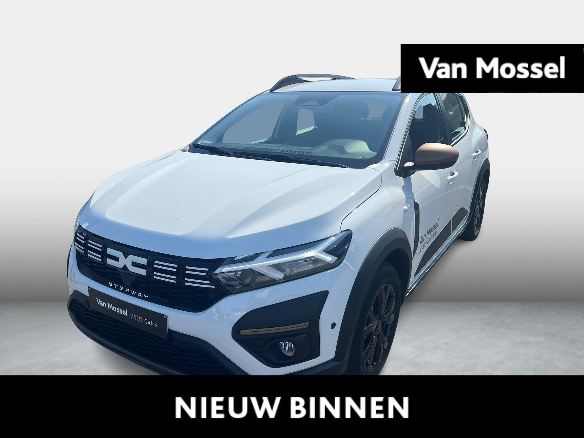 Dacia Sandero TCe 110 Stepway Extreme, Voorwielaandrijving, Stof, Gebruikt, Wit