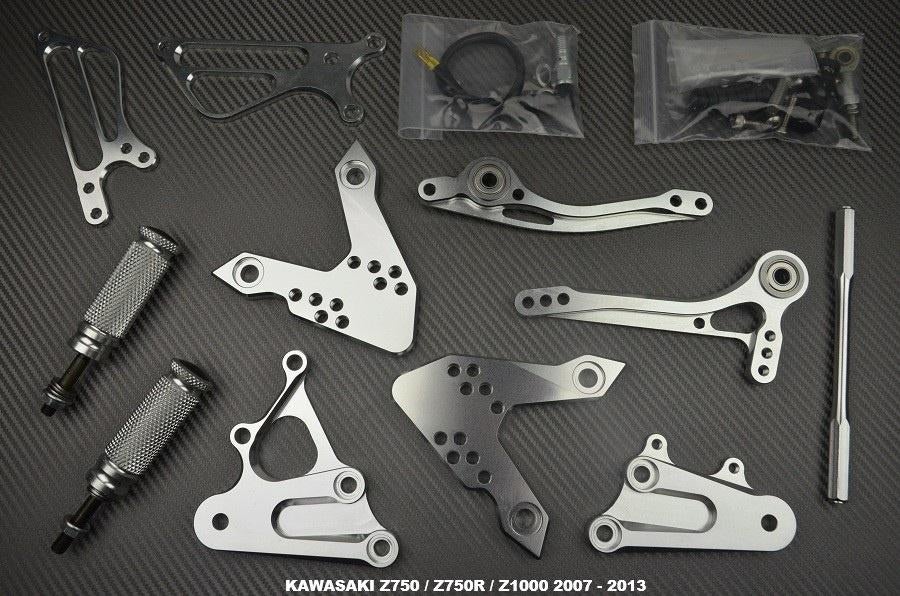 Verstelbare remschakelset KAWASAKI Z 750 / R Z1000 2007 2013