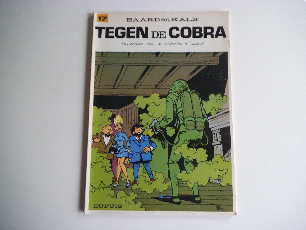 Baard en Kale 17 Tegen de cobra 1978, Eén stripboek, Ophalen of Verzenden, M. Tillieux, Gelezen
