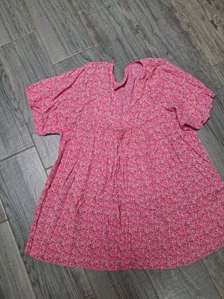 kort zomerkleedje M, Enlèvement ou Envoi, Taille 38/40 (M), Rose, Au-dessus du genou