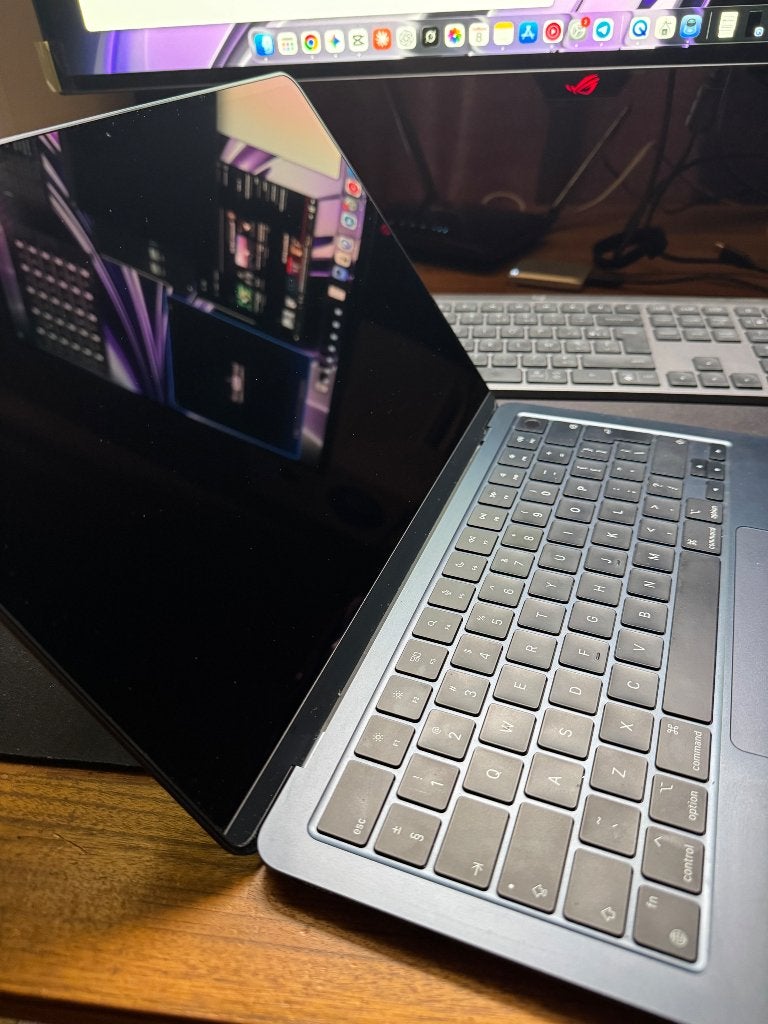 MacBook Air m3 13.6, Ophalen, 256 GB, Qwerty, 8 GB