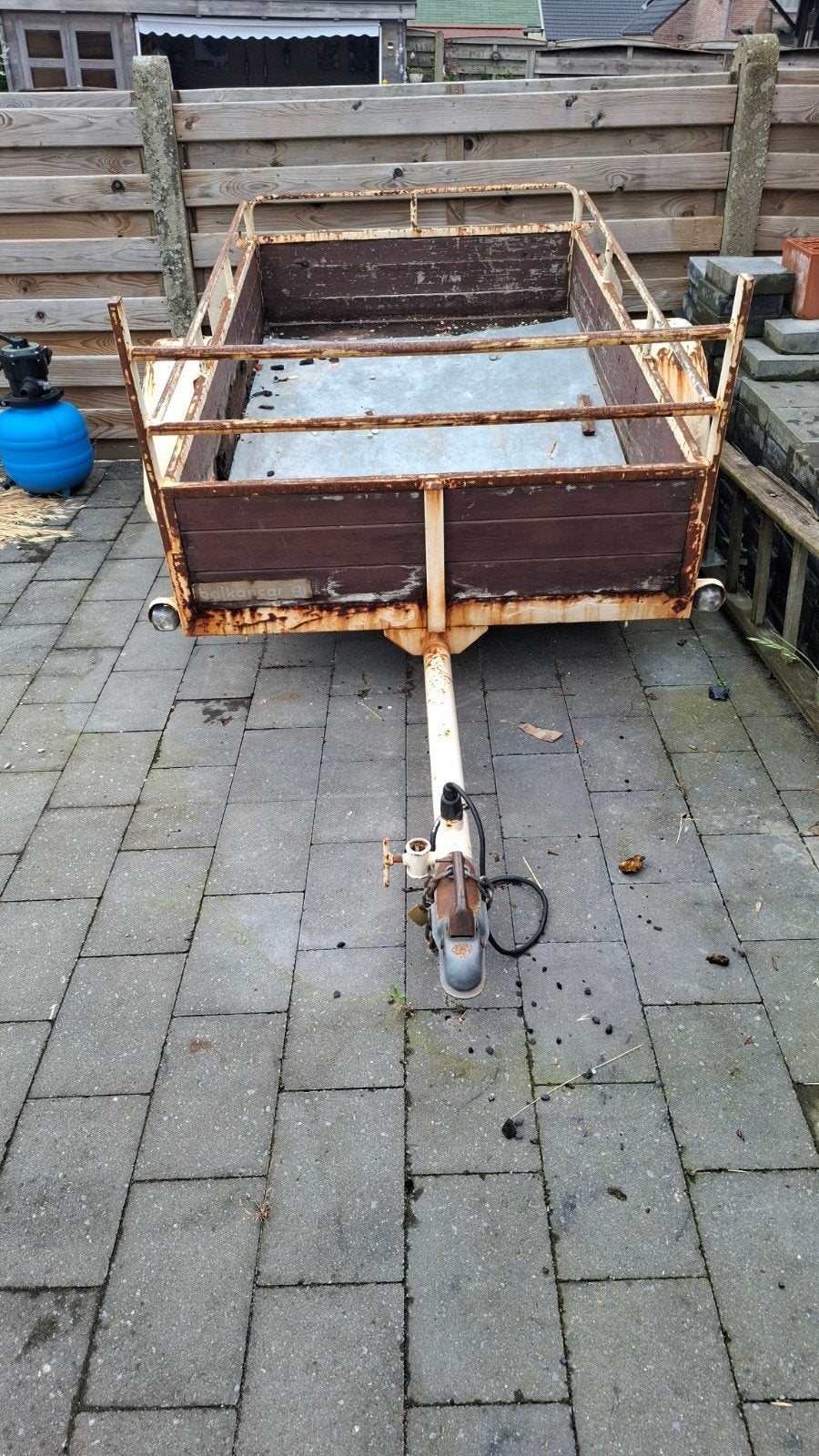 Aanhangwagen, Enlèvement