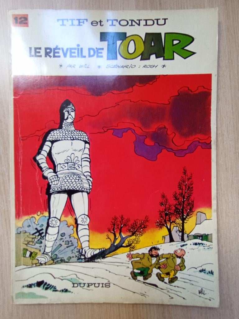 Tif et Tondu, le réveil de Toar., Enlèvement ou Envoi, Une BD, Utilisé, Will/Rosy