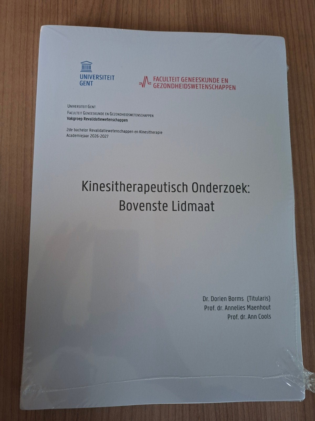 kinesitherapeutisch Onderzoek : bovenste lidmaat, Boeken, Ophalen of Verzenden, Nieuw, Hoger Onderwijs