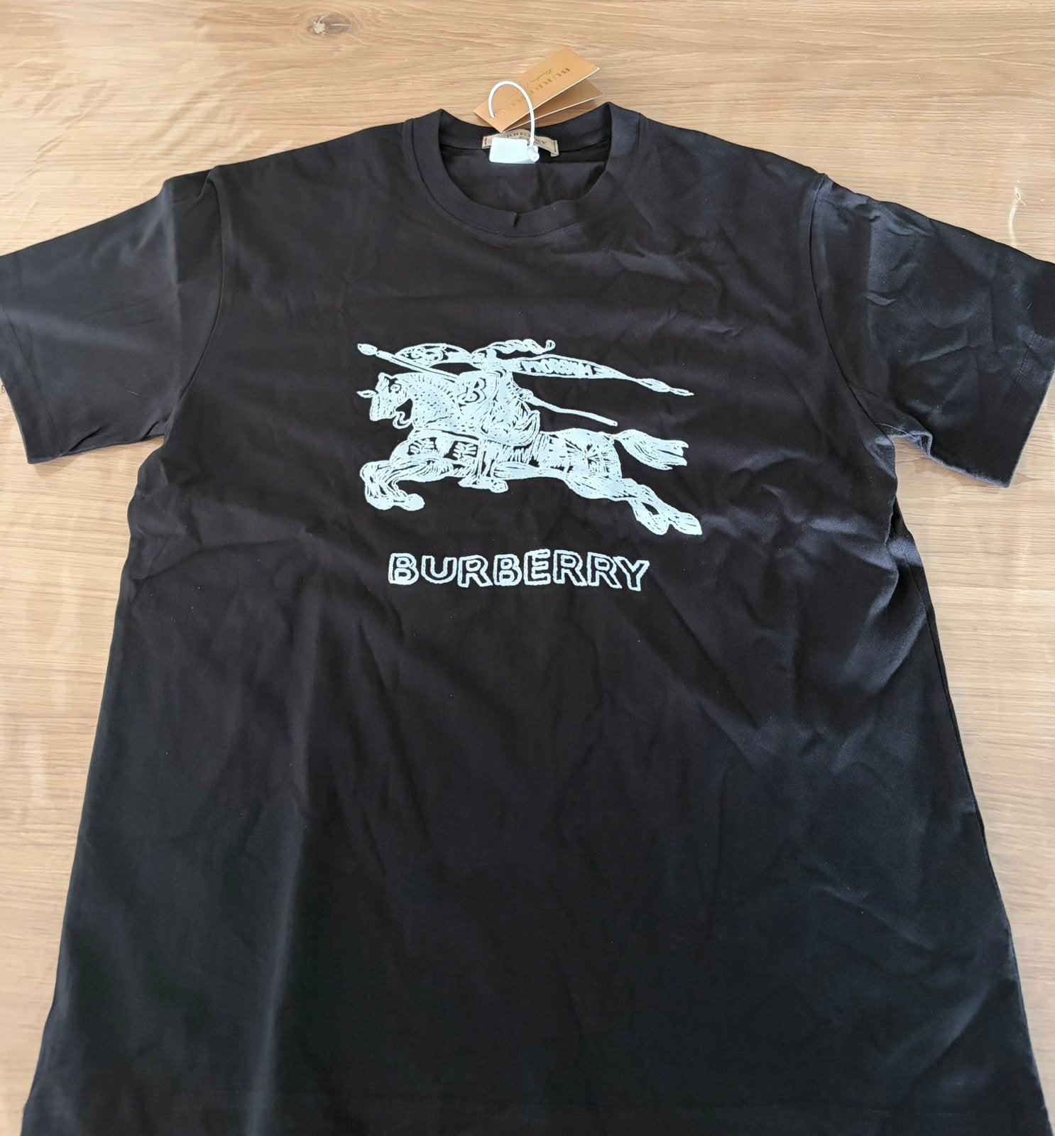 Burberry tshirt, Ophalen of Verzenden, Nieuw, Maat 48/50 (M), Zwart