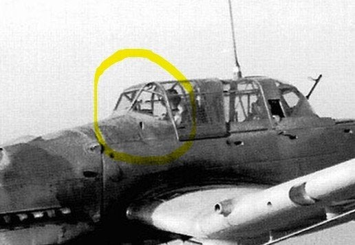 Luftwaffe Stuka Ju87 Front canopy, Enlèvement ou Envoi, Armée de l'air, Autres types