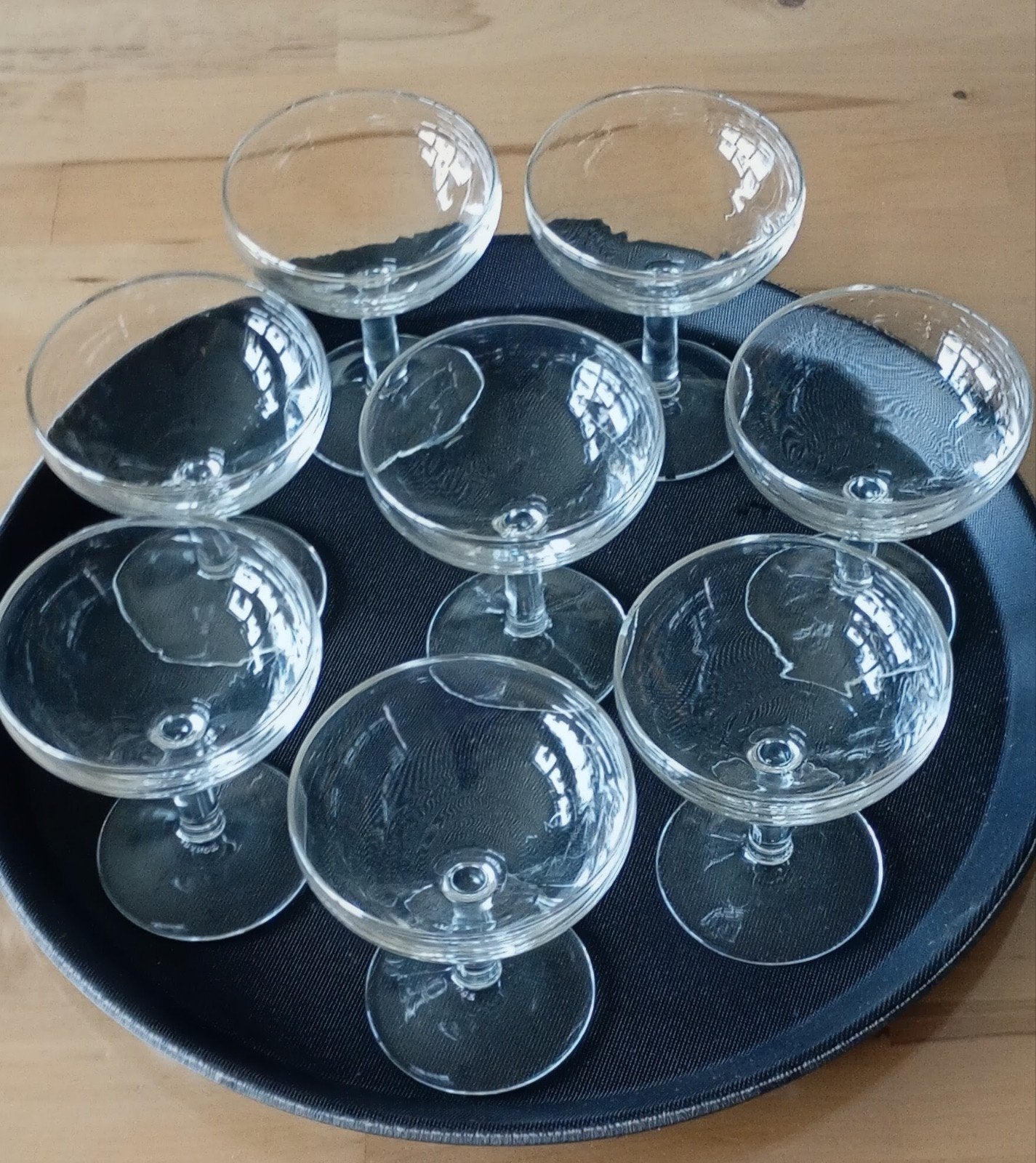 GRATIS Klassieke Champagne Coupes Diest. Lees Beschrijving!, Ophalen