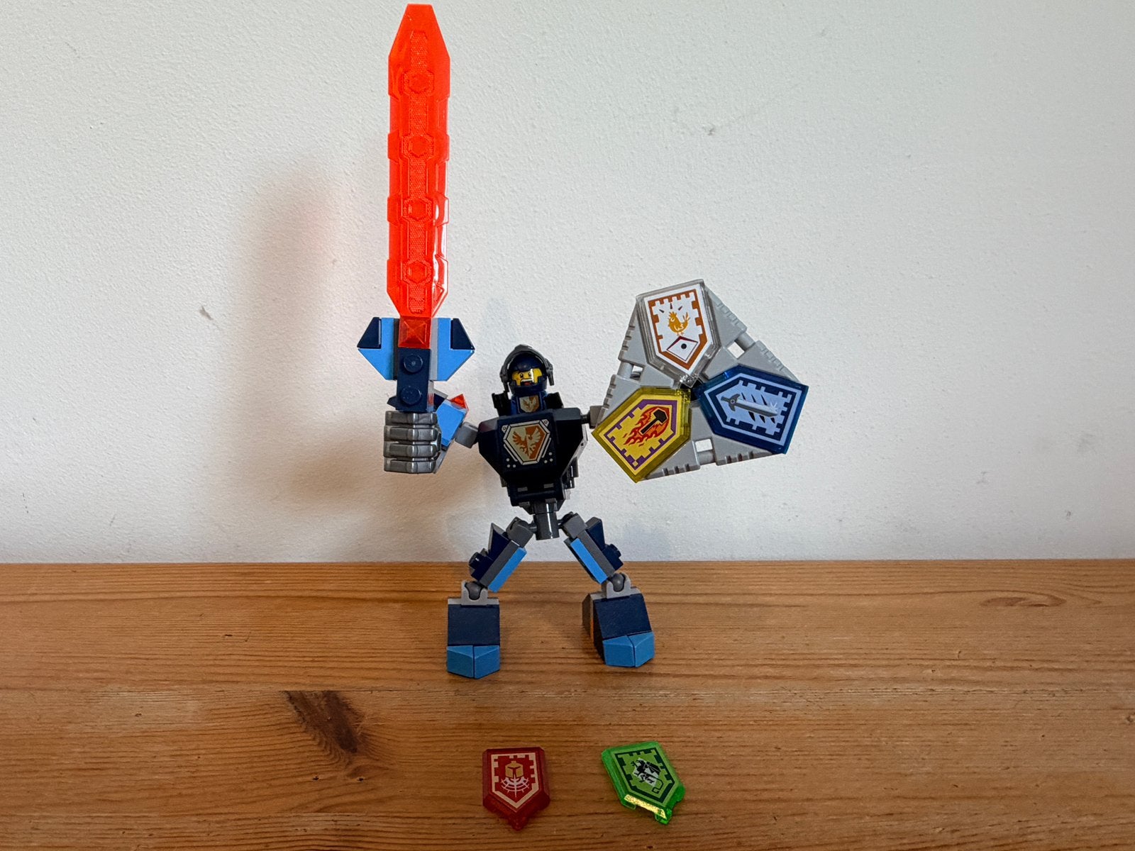 Lego Nexo Knights Strijdharnas Clay (set 70362), Lego, Ensemble complet, Comme neuf, Enlèvement