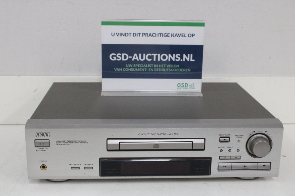 Akai CD-speler CD-1100, Audio, Tv en Foto, Cd-spelers, Ophalen of Verzenden, Niet ingevuld, Niet ingevuld, Niet ingevuld