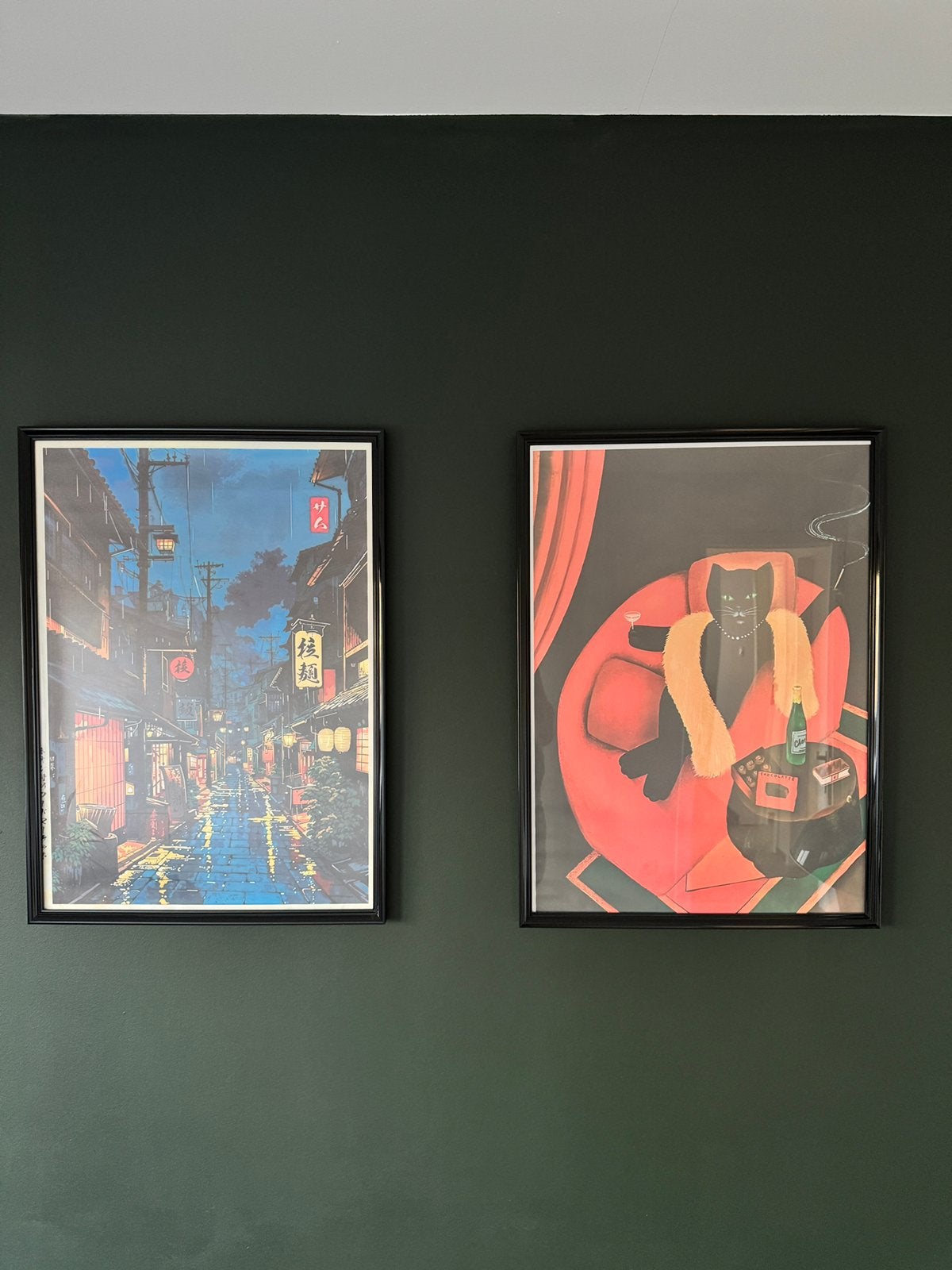 2x kader Japanse stijl 50x70, Consoles de jeu & Jeux vidéo, Jeux | Autre, Enlèvement, Comme neuf
