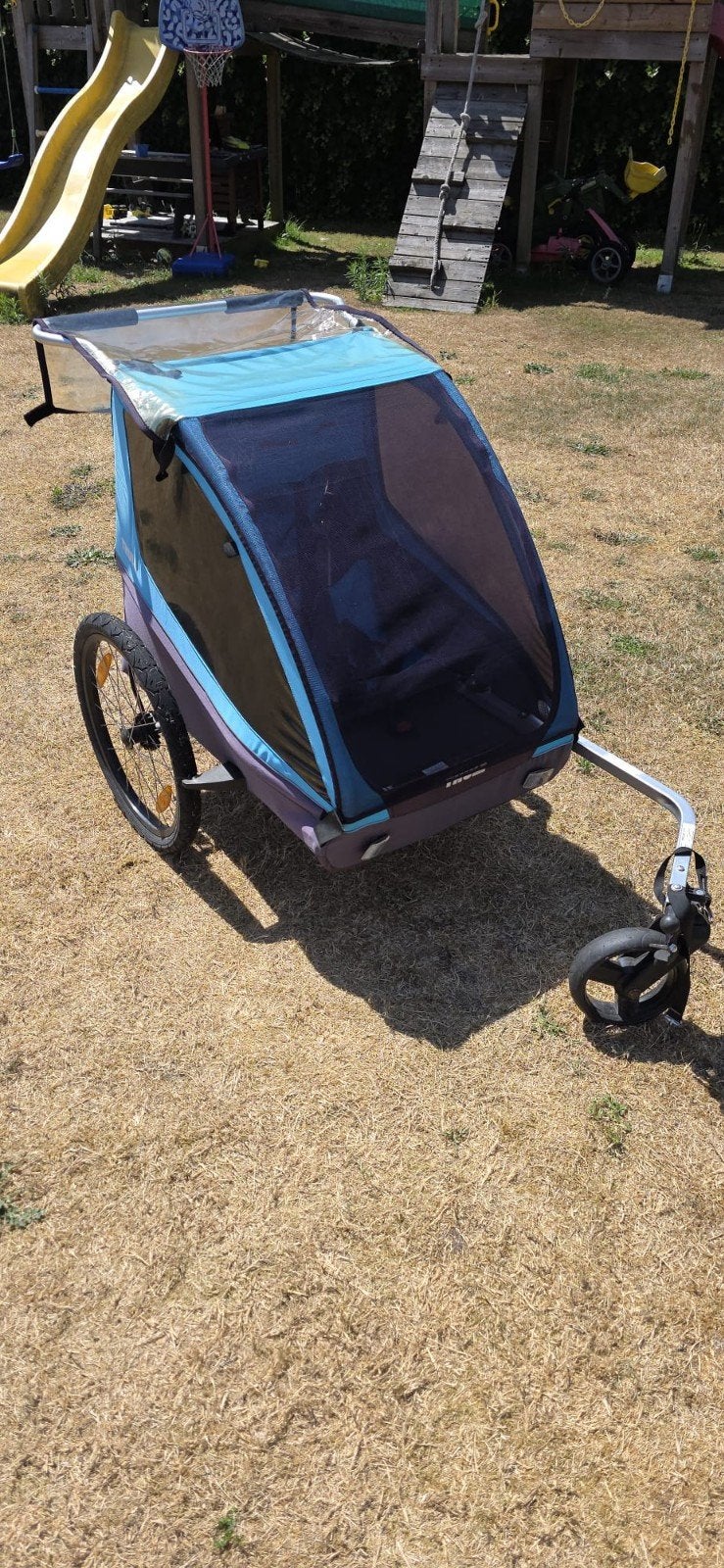 thule xl fietskar, Ophalen