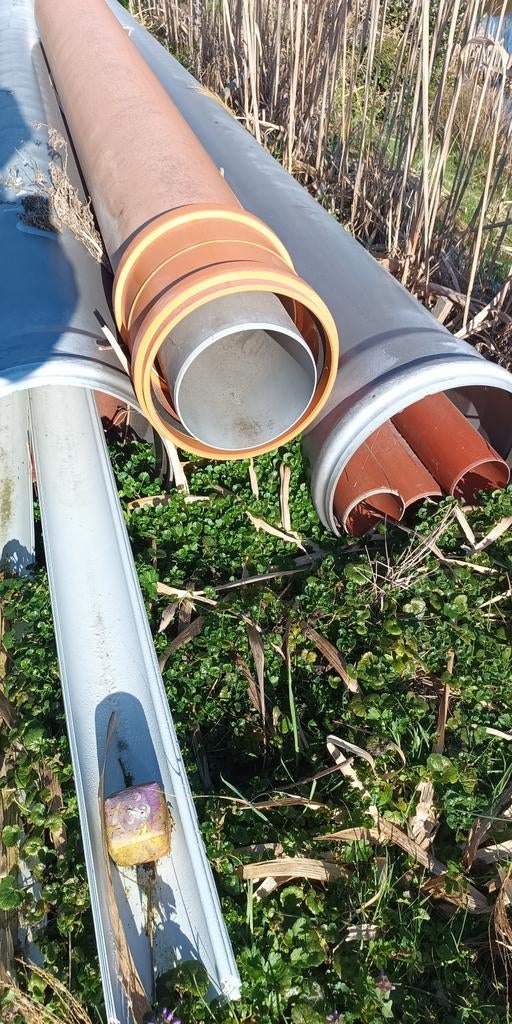 Tuyaux de drainage en PVC, Articles professionnels, Machines & Construction | Jardin, Parc & Sylviculture, Enlèvement