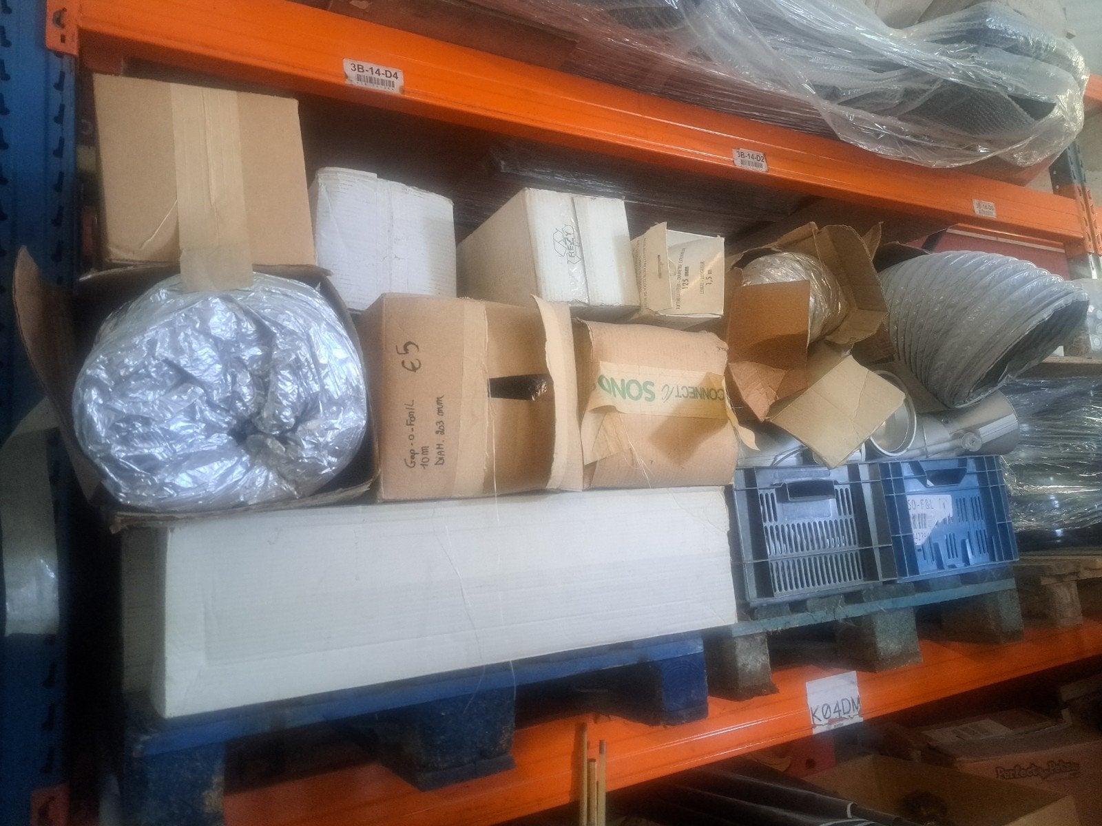 lot afzuigbuizen verschillende maten (nieuw), Ophalen