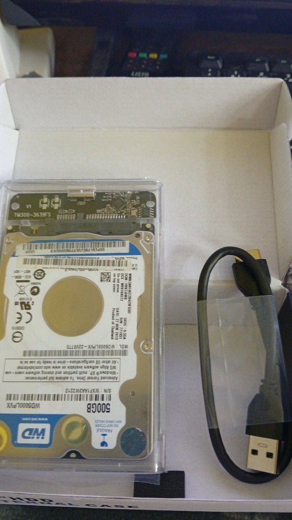 disque dure externe 500 giga, Enlèvement ou Envoi, 500 giga, Externe, Comme neuf