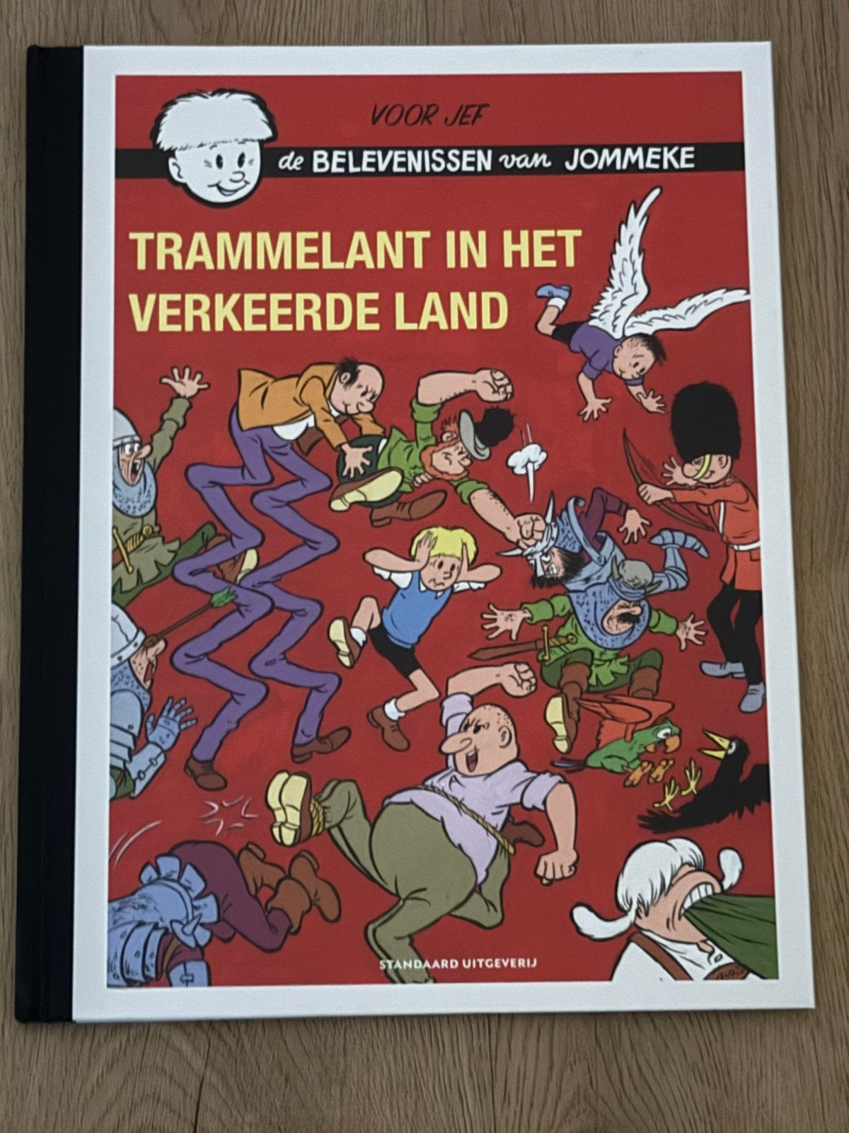 Jommeke - Trammelant in het verkeerde land (hardcover luxe), Ophalen of Verzenden, Zo goed als nieuw