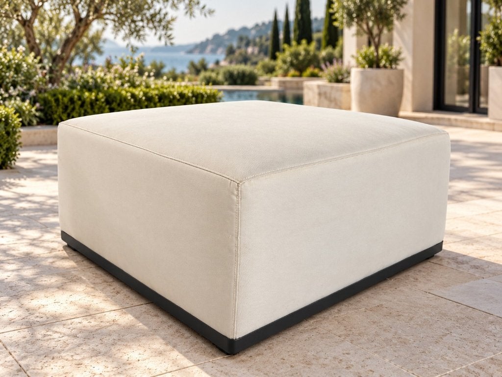 Luxe voetenbank/ bijzettafel 75 euro, Tuin en Terras, Ophalen of Verzenden, Nieuw