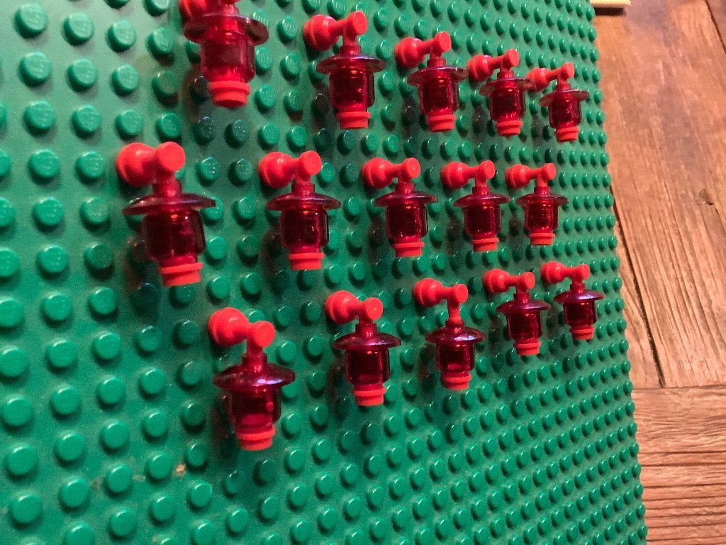 Lego hanglampjes 15 stuks / 513-A1, Ophalen of Verzenden, Zo goed als nieuw, Losse stenen, Lego