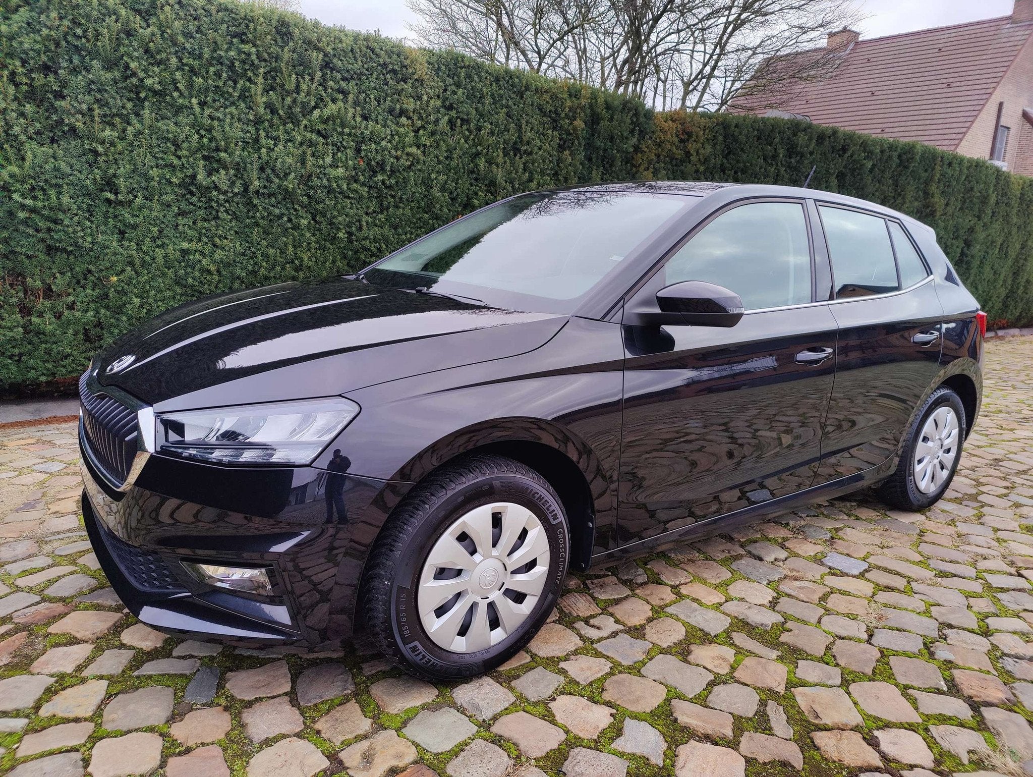 Skoda Fabia Fabia 1.0 TSI Clever Parkeer Camera (bj 2023), 116 g/km, Stof, Gebruikt, 95 pk