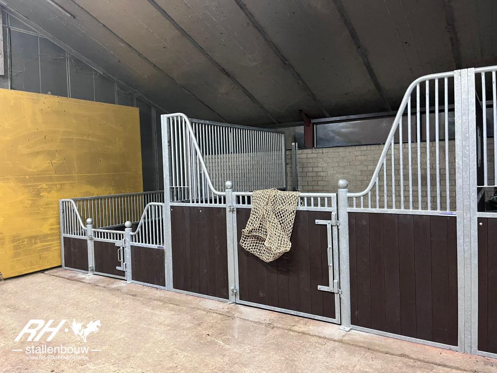 Shetland| mini voorwand | mini paardenboxen | voorwanden, Weidegang, 4 paarden of pony's of meer