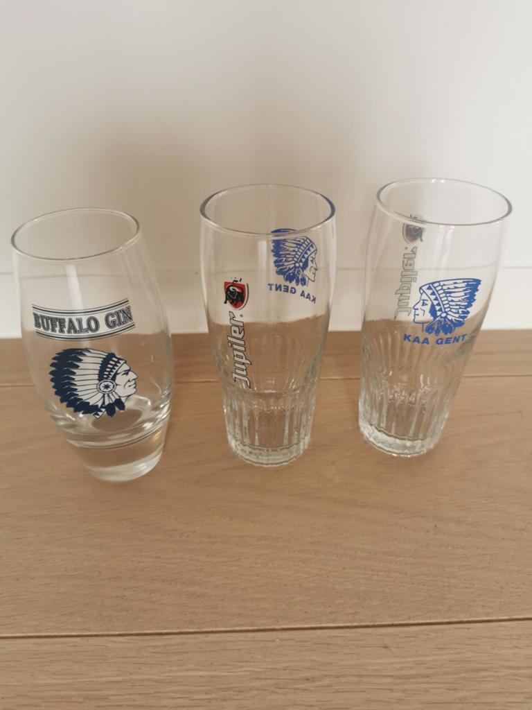 Verre KAA Gent, Collections, Verres & Petits Verres, Enlèvement ou Envoi