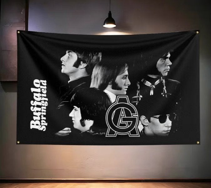 Grote vlaggen Buffalo Springfield (150x90cm), Diversen, Ophalen of Verzenden, Nieuw