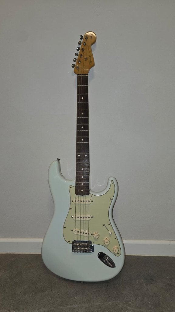Fender Classic Player ’60s Stratocaster Sonic Blue, Muziek en Instrumenten, Ophalen of Verzenden, Gebruikt, Solid body, Fender
