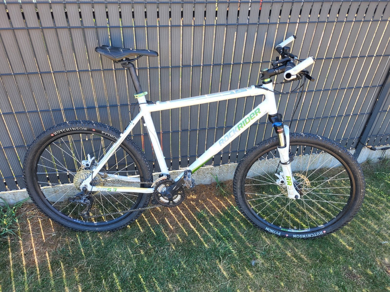Velo rockrider blanc