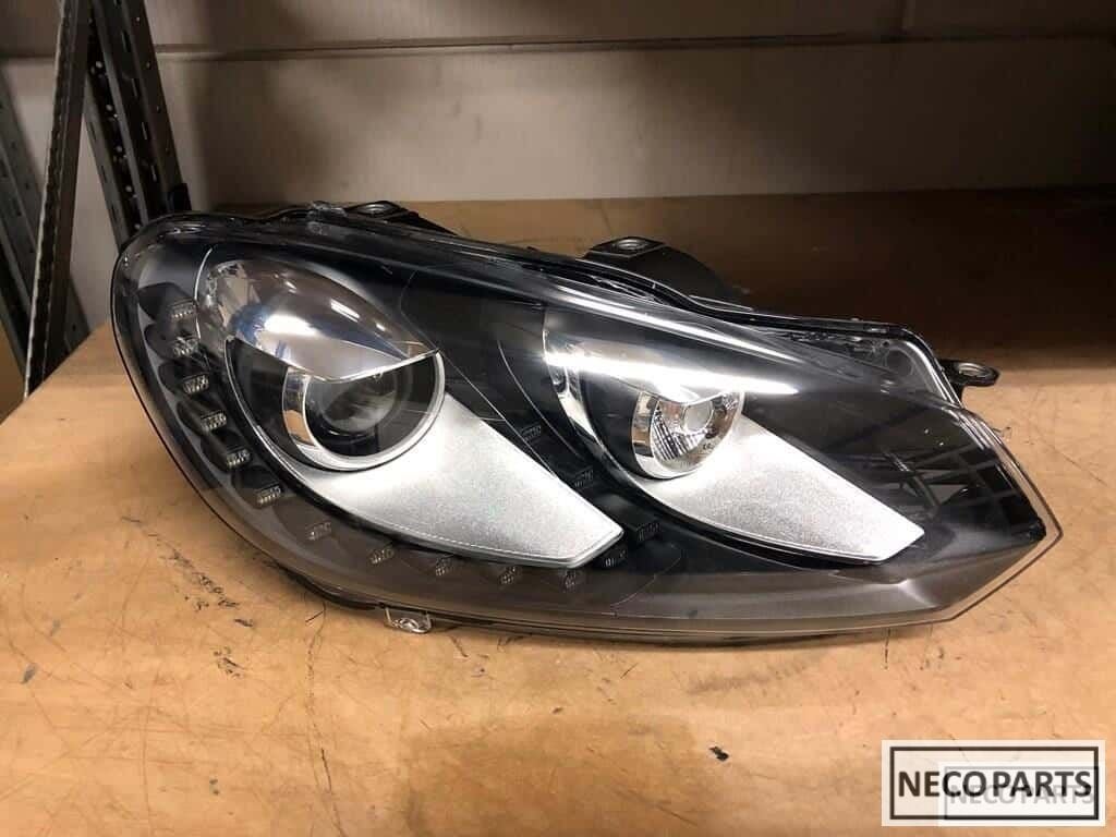 Vw golf 6 xenon led koplamp origineel compleet met modules, Volkswagen, -, Utilisé, -