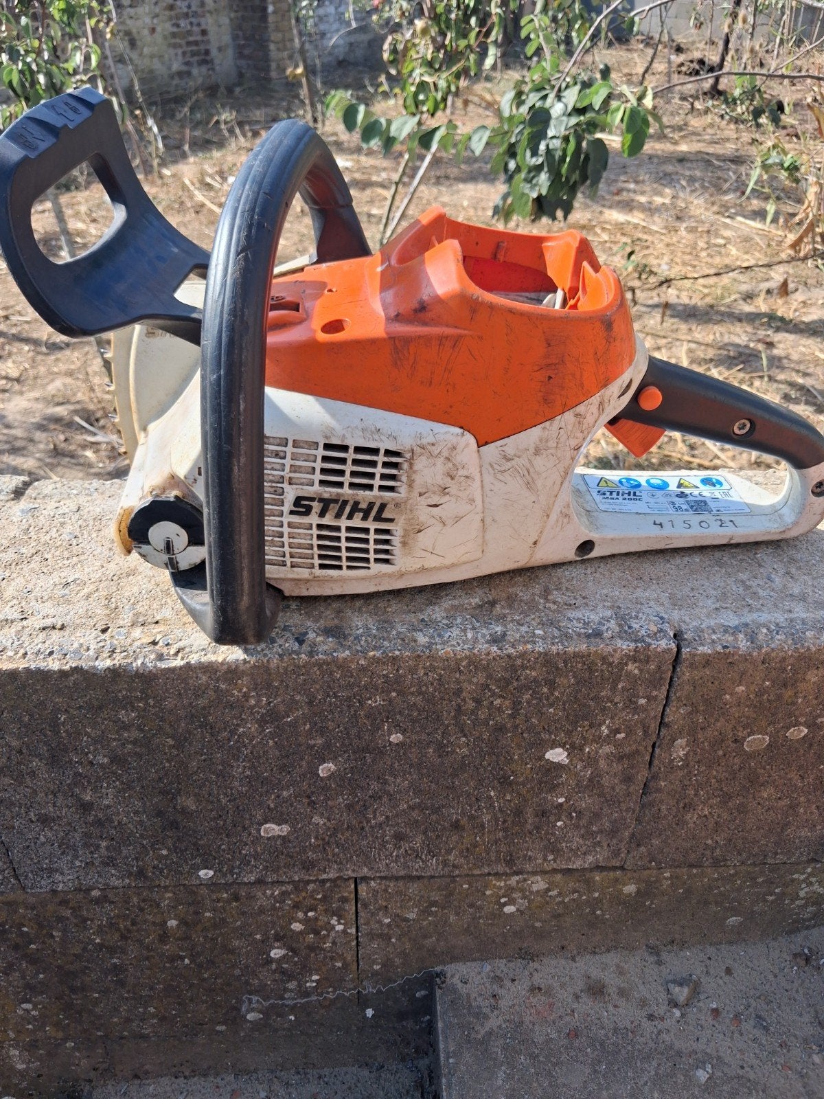 stihl accu zaag, Enlèvement, Utilisé, Hache, Viking / Stihl