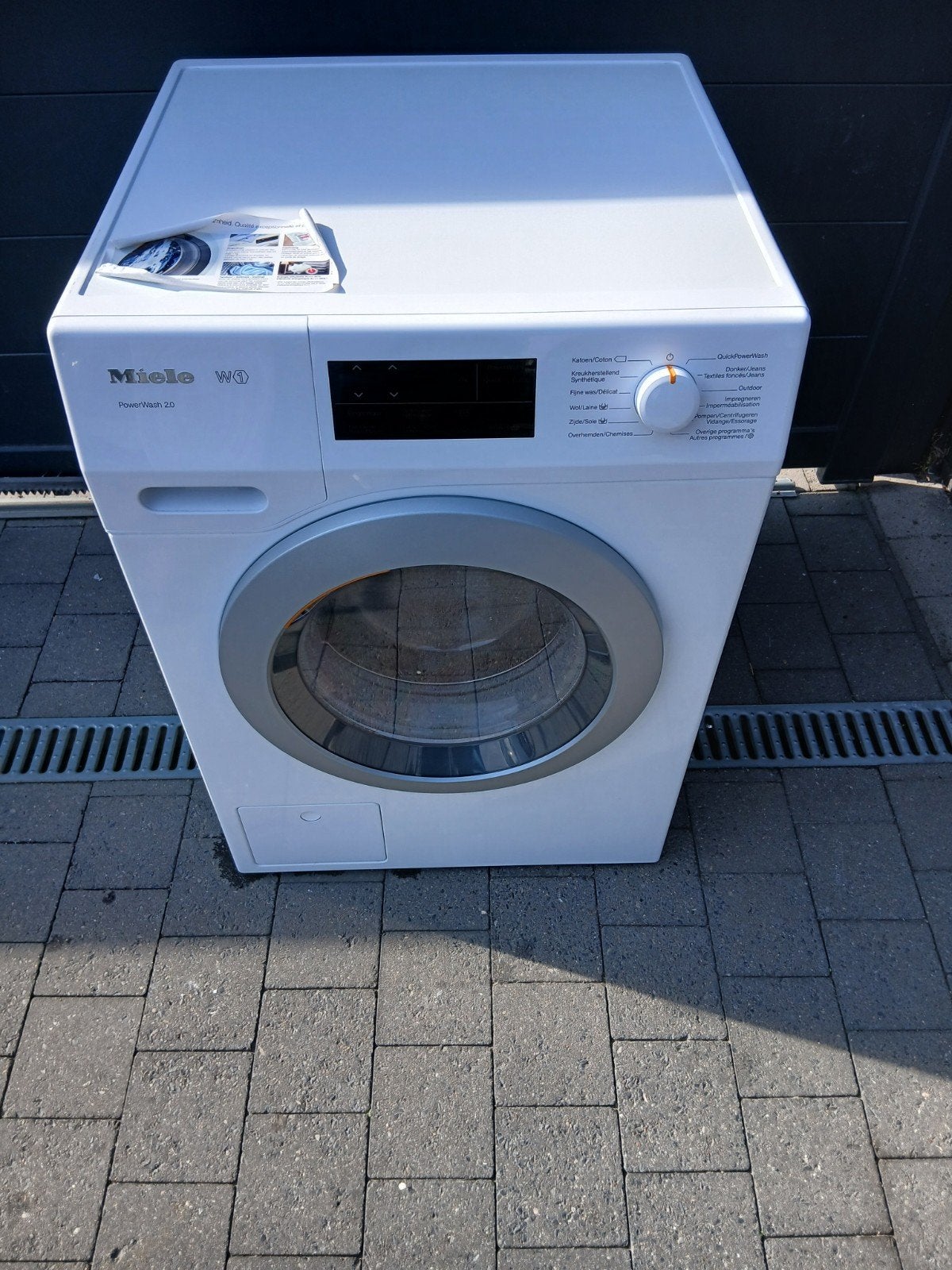 Miele wasmachine W1 8kg KlasseA +++, Elektronische apparatuur, Ophalen, 1200 tot 1600 toeren, 8 tot 10 kg, Energieklasse A of zuiniger