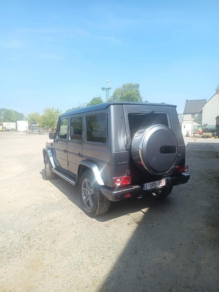 G-wagen, Automaat, Zwart, G-Klasse, Leder