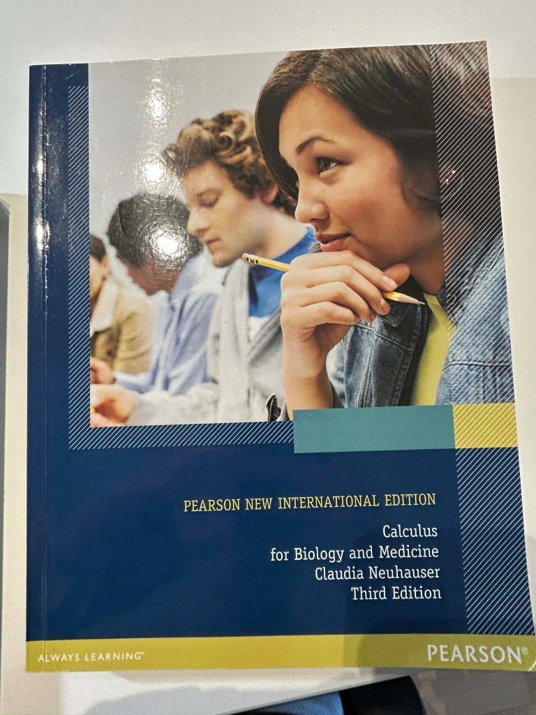 Boek calculus for biology, Enlèvement, Comme neuf, Enseignement supérieur
