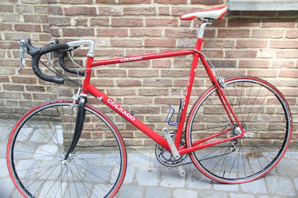 Koersfiets Colnago, Fietsen en Brommers, Fietsen | Heren | Herenfietsen, Gebruikt, Overige merken, Versnellingen, Velgrem, Ophalen