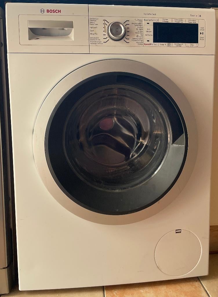 Machine à laver BOSCH - WAW32562FG, Programme lavage à la main, 1600 tours ou plus, Chargeur frontal, Enlèvement