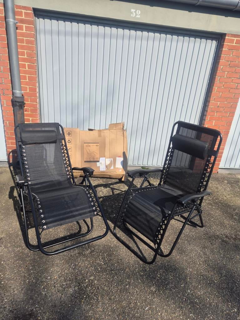Tuinzetels RELAX plooibaar, Tuin en Terras, Ophalen