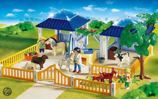 PLAYMOBIL 4344 - Dierenverzorgingsplaats (4+), Ophalen of Verzenden