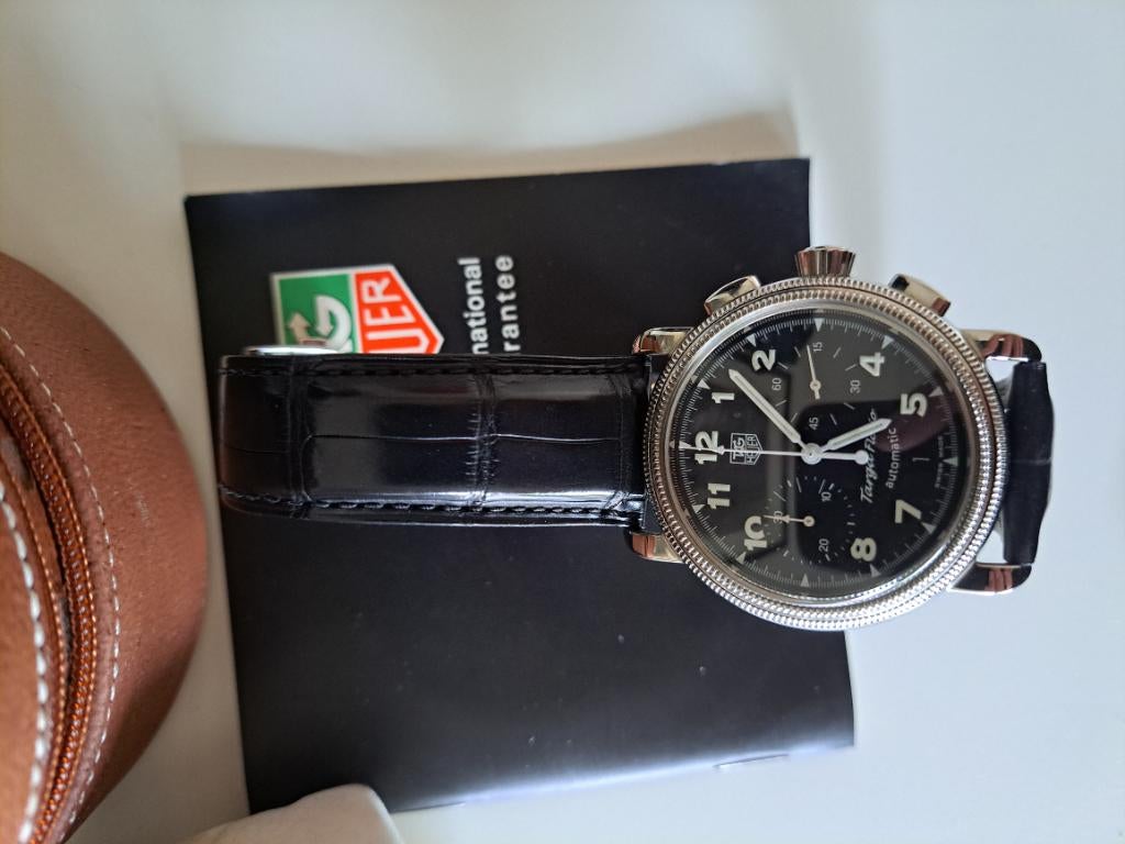 Heren uurwerk, Montre-bracelet, Cuir, Enlèvement, TAG Heuer