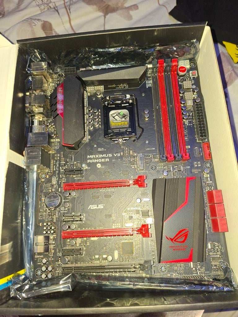ASUS Maximus VII Ranger ddr3 lga1150, Ophalen, DDR3, Zo goed als nieuw, LGA 1150