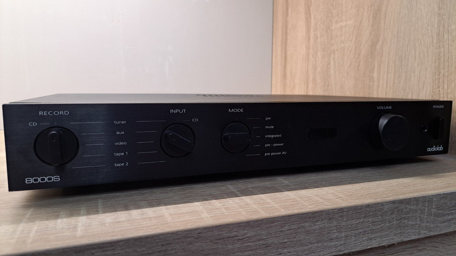 Audiolab 8000S ( in prachtige staat )met doos., Ophalen