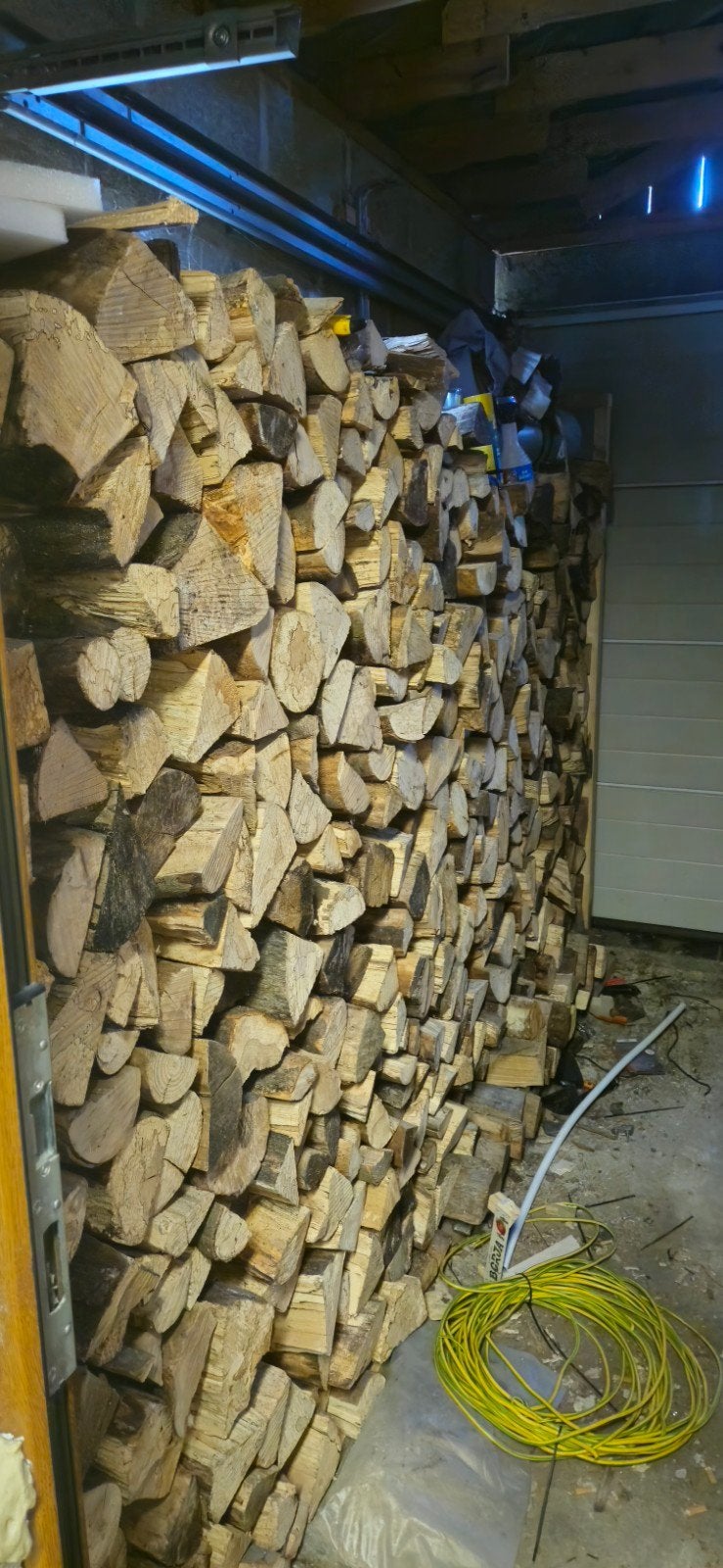 8 ster de bois à vendre, Enlèvement