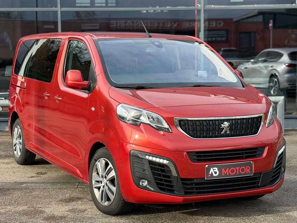 Peugeot Traveller 2.0HDi AUTO 177CV 8 PL PANO ACC HEAD-UP CA, Auto's, Peugeot, Gebruikt, Leder, Bedrijf, Diesel