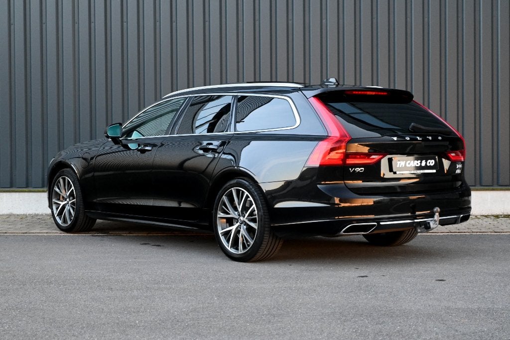 Volvo V90 T8 Hybrid LED, HUD, pilot, 360Cam, Pano Trekh AWD, Auto's, Automaat, V90, 4 cilinders, Zwart
