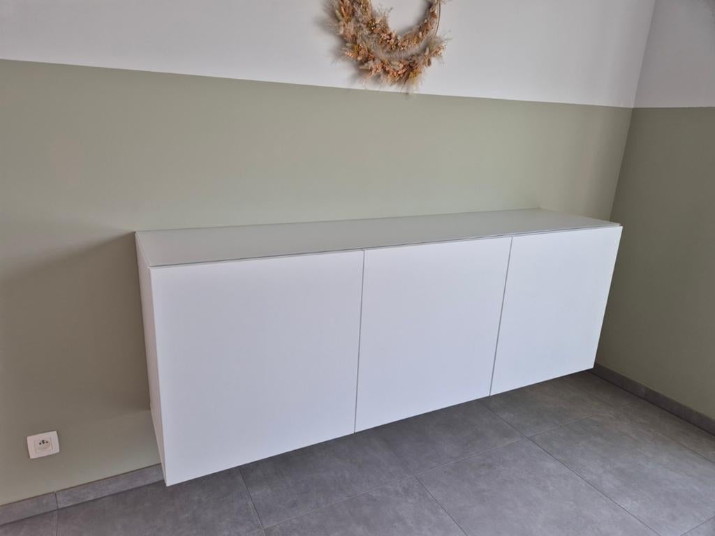 Wandkast BESTÅ van IKEA, Maison & Meubles, Armoires | Armoires murales, Enlèvement