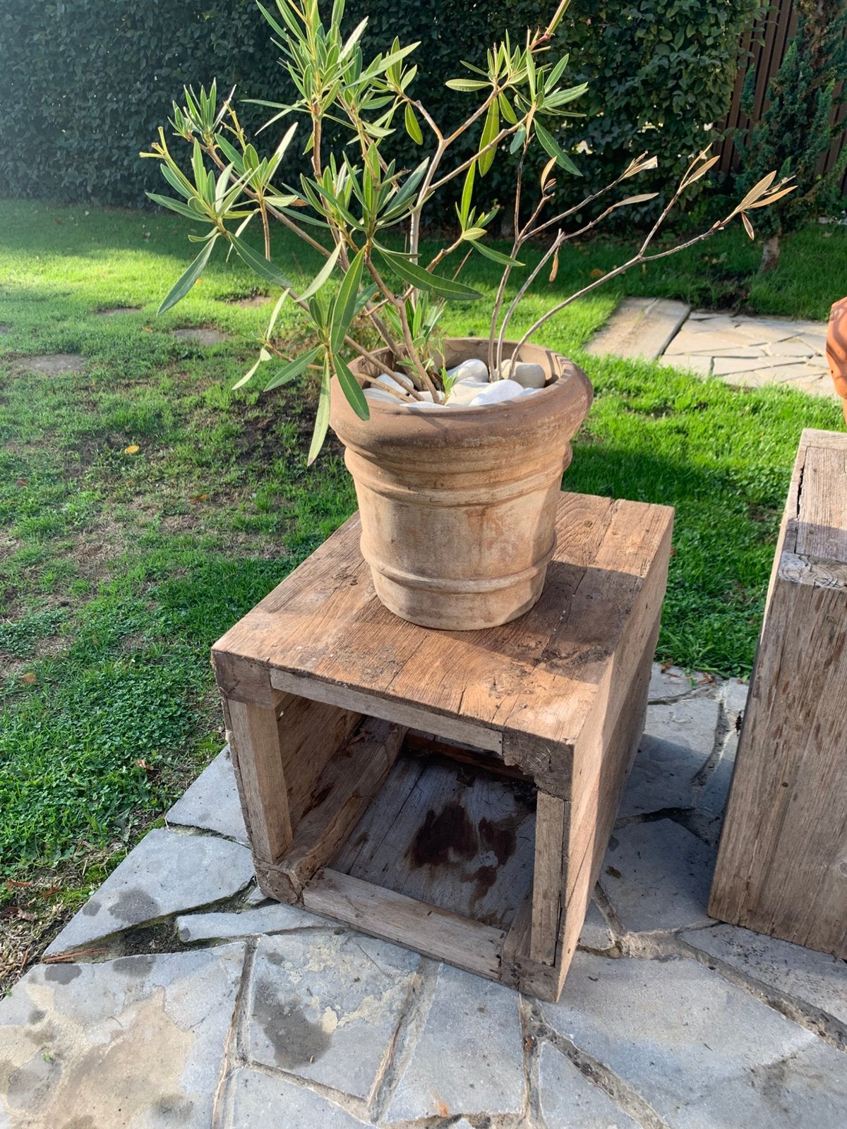Teaken bloembak, Jardin & Terrasse, Enlèvement, Utilisé