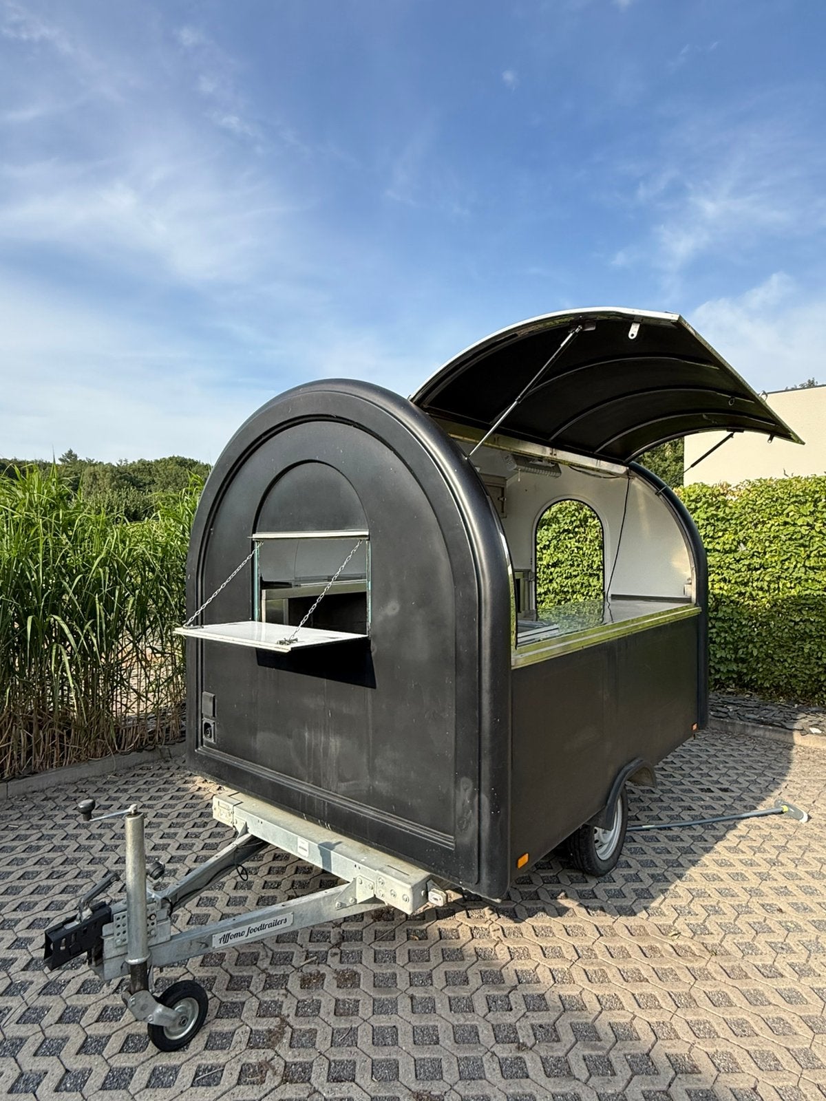 Remorque Foodtruck, Enlèvement