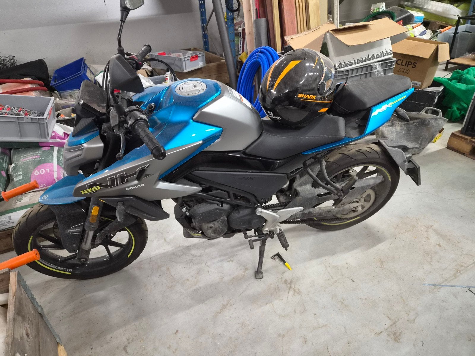 cf moto 125 btw motor 1700km, Enlèvement ou Envoi