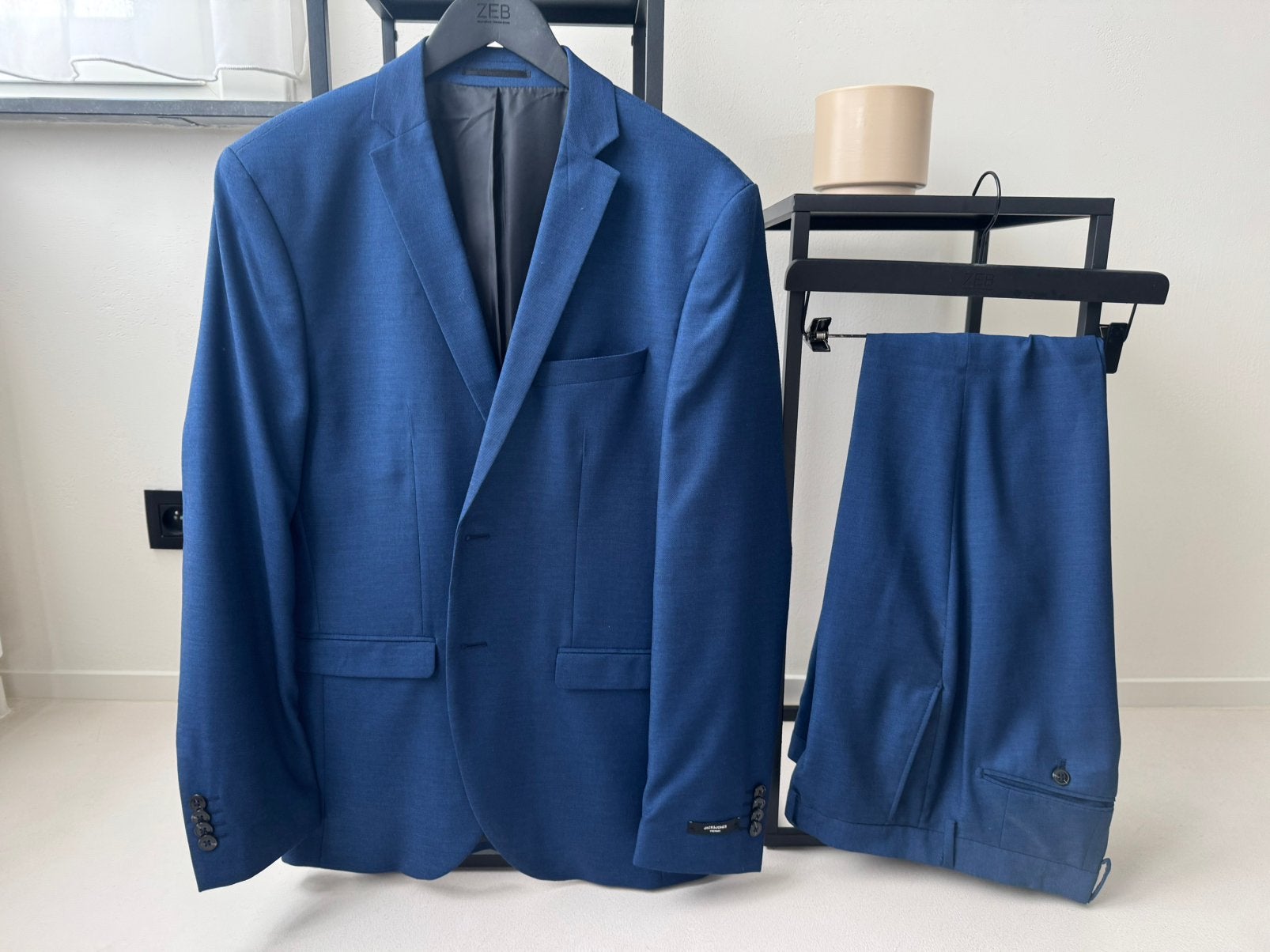 Blauw kostuum Jack&Jones premium, Vêtements | Hommes, Costumes & Vestes, Enlèvement, Neuf, Taille 48/50 (M), Bleu