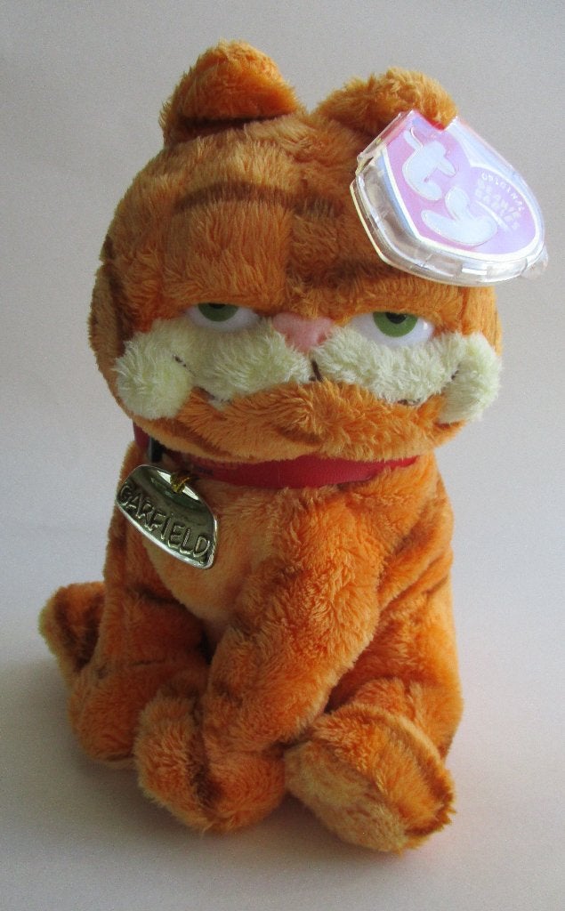BEANIE BABIE’S: 53 -GARFIELD-1987-TV+FILM IDOLL / EXCELLENT, Neuf, Orange, Enlèvement ou Envoi, Fait main